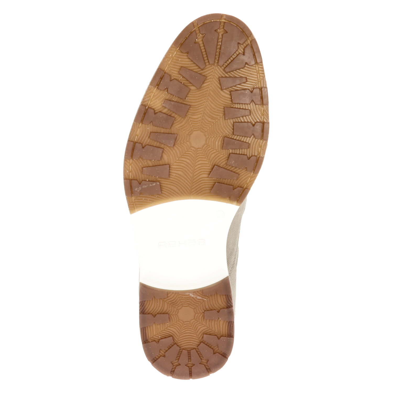 Pozato Dots heren veterschoen Rehab Beige