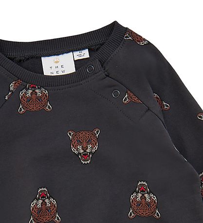 The New Geschwister-Sweatshirt - THSDigger - Phantom m. Leoparde