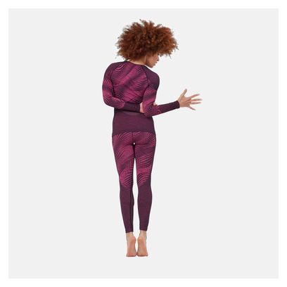 Collant Long Femme Odlo Blackcomb Eco Rose