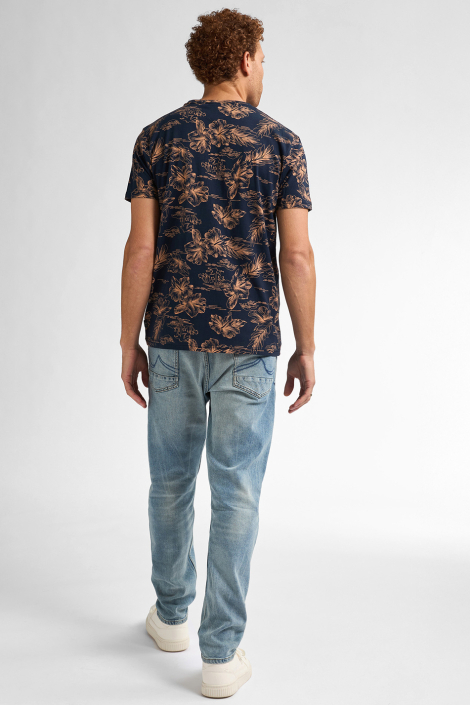 Petrol Industries blauwe heren t-shirt