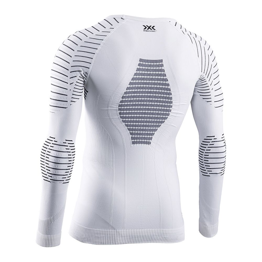 X-Bionic INVENT 4.0 - Sous-couche Homme white/black