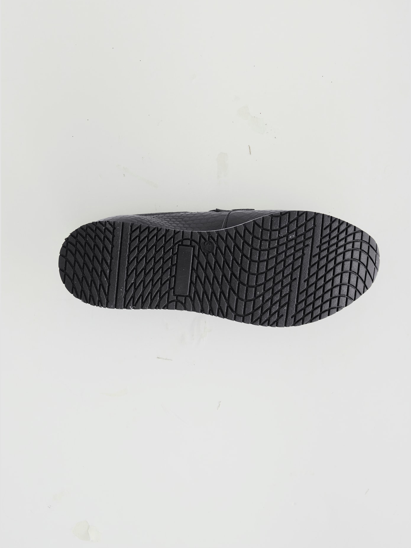 Trotteurs cuir de chèvre gaufré