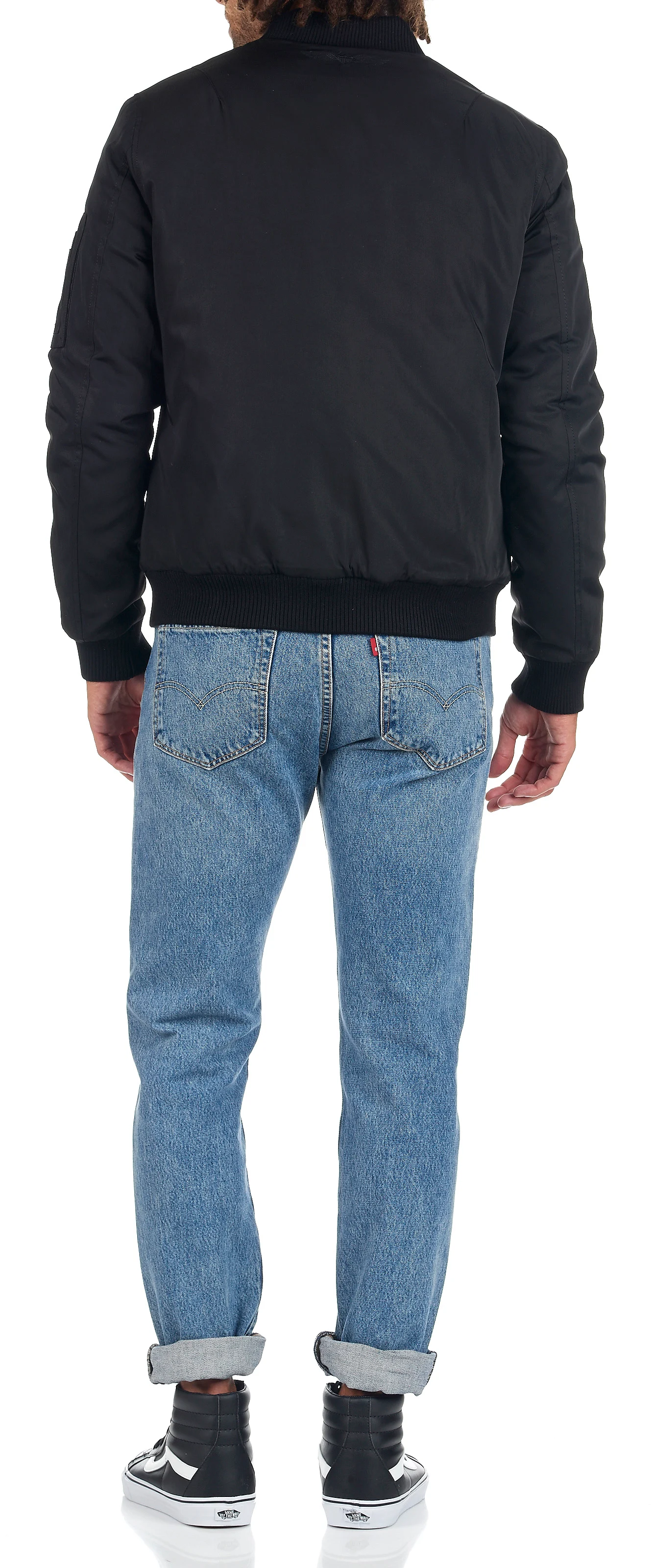 ORIGINAL - Bomber matelassé zippé | Noir