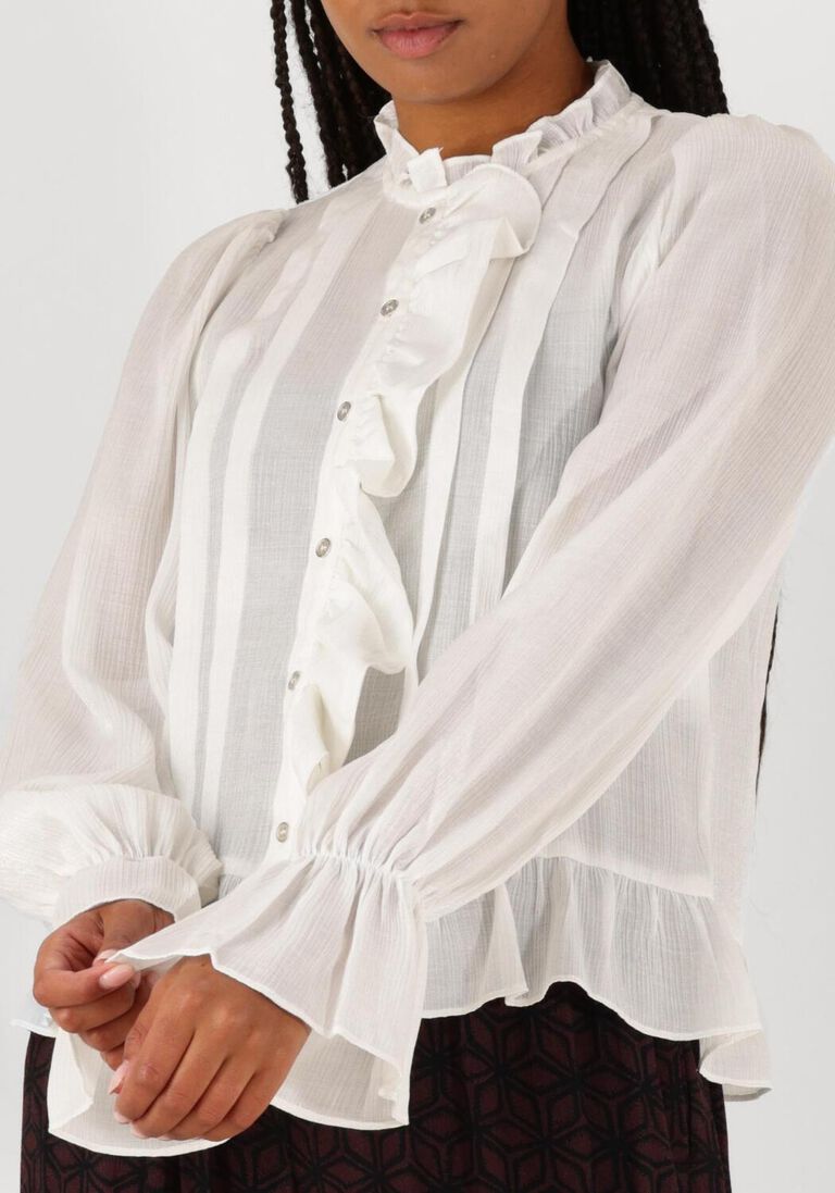witte co'couture blouses melina frill shirt