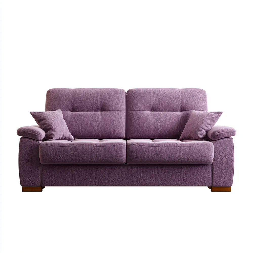 2-Sitzer-Sofa Stoff 150x85x75 cm – Lila – Modernes Design