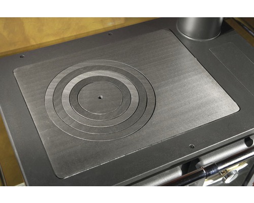 Nordica Extraflame Rosetta slow-burner, kleur grijs, kookplaatmateriaal, 7,2 kW
