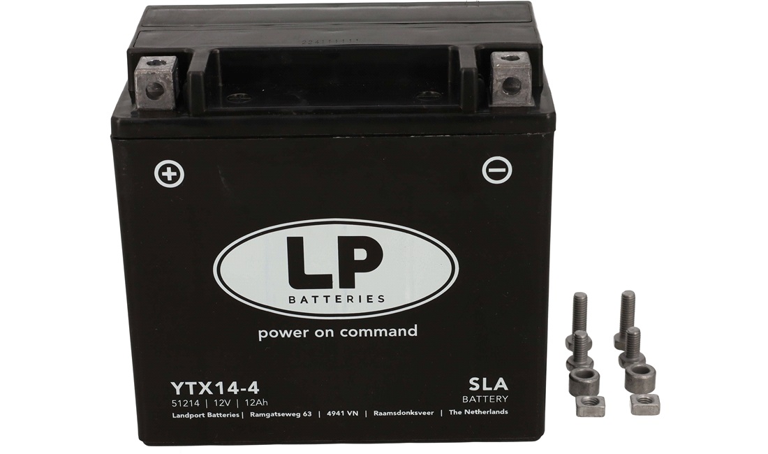 Batteri LP 12V-12Ah YTX14-4 AGM SLA