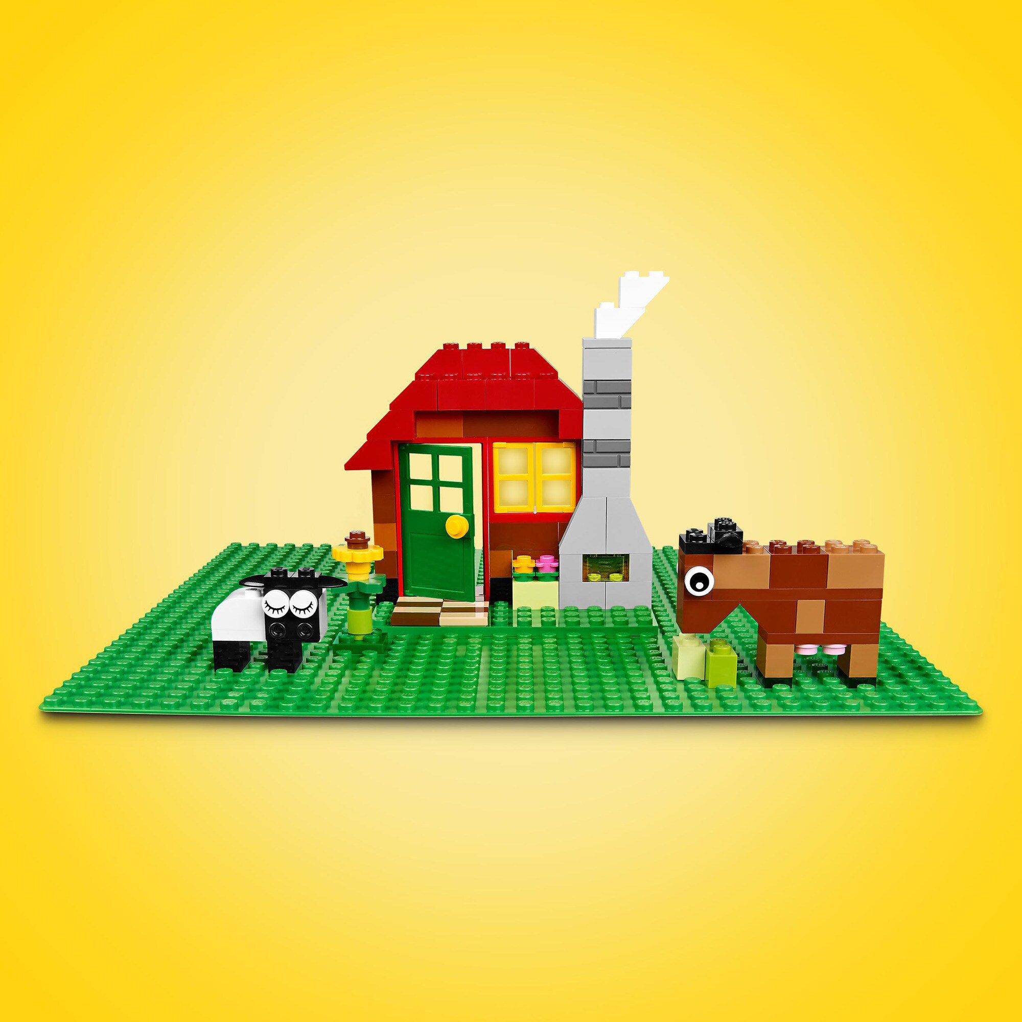 LEGO Konstruktionsspielzeug Classic Grüne Bauplatte