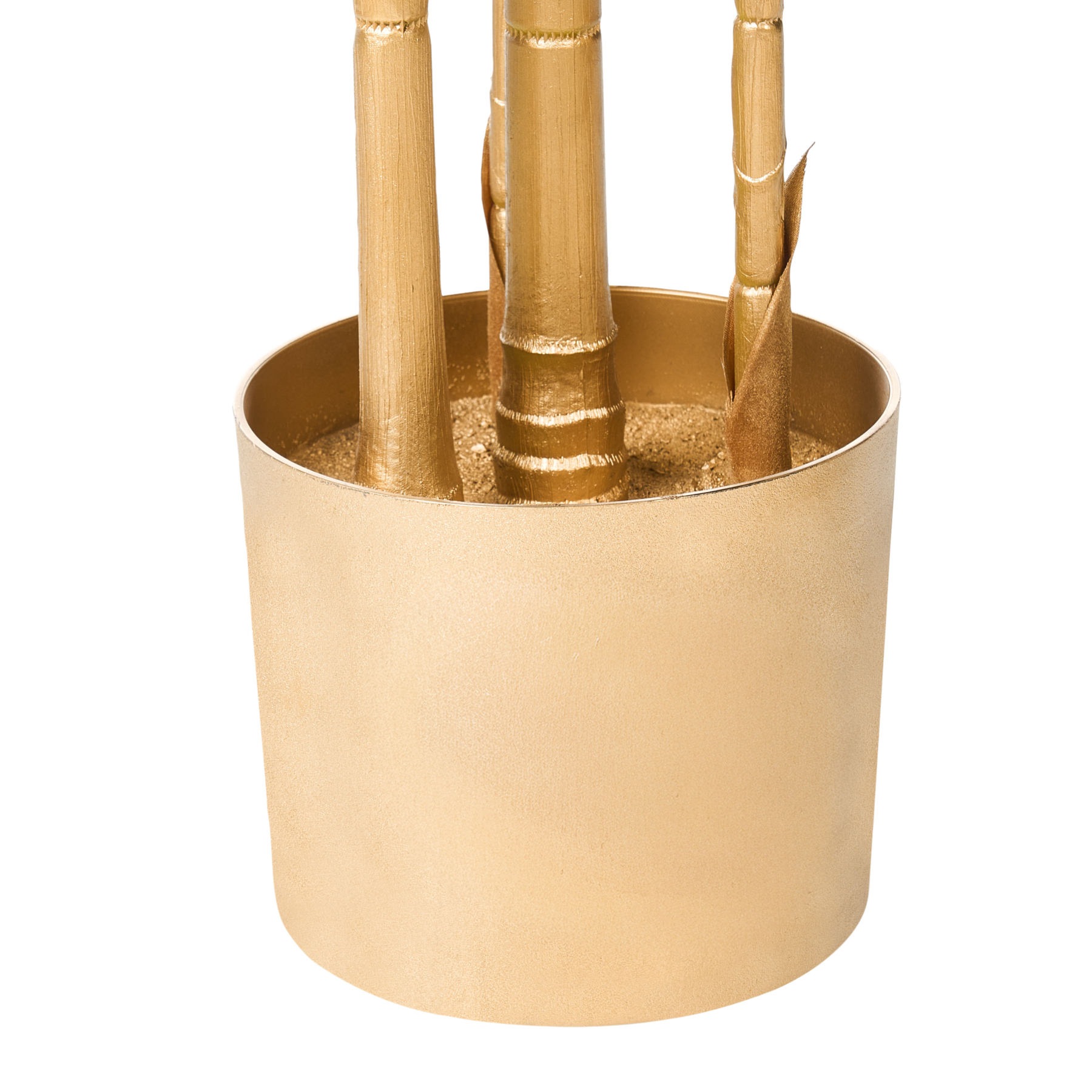 Beliani - ARECA PALM - Kunstplant - Goud - 160 cm - Kunststof