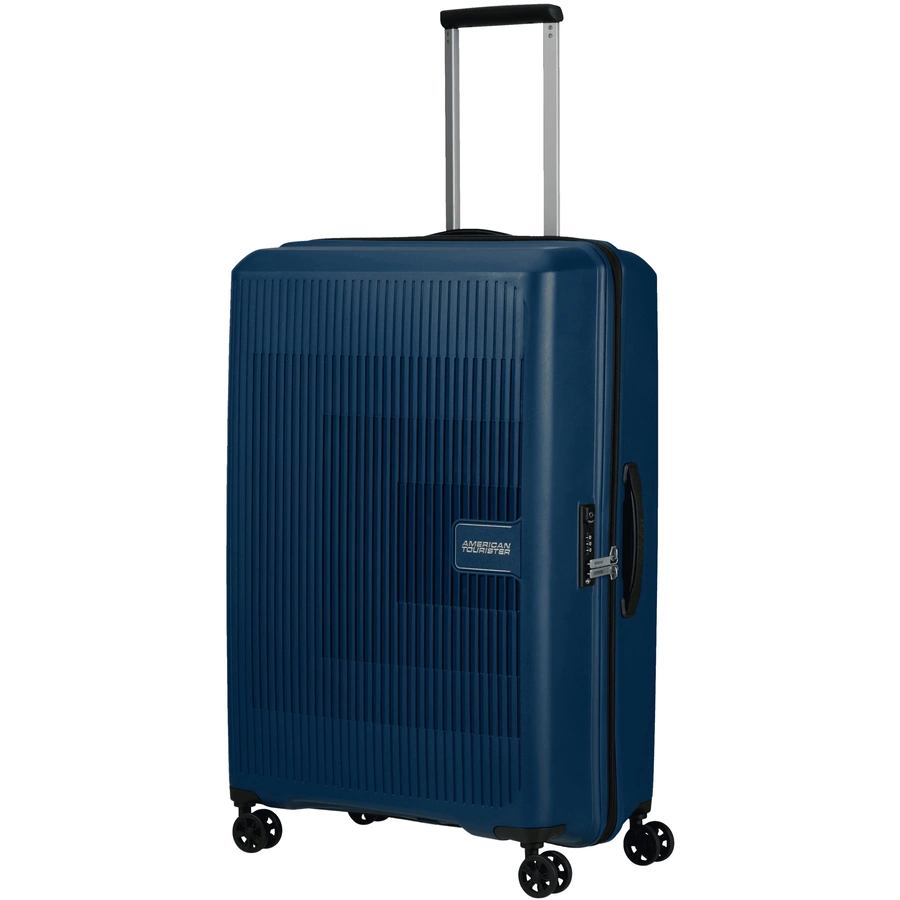 American Tourister Aerostep - 4-Rollen-Trolley M 67 cm erw. navy blue