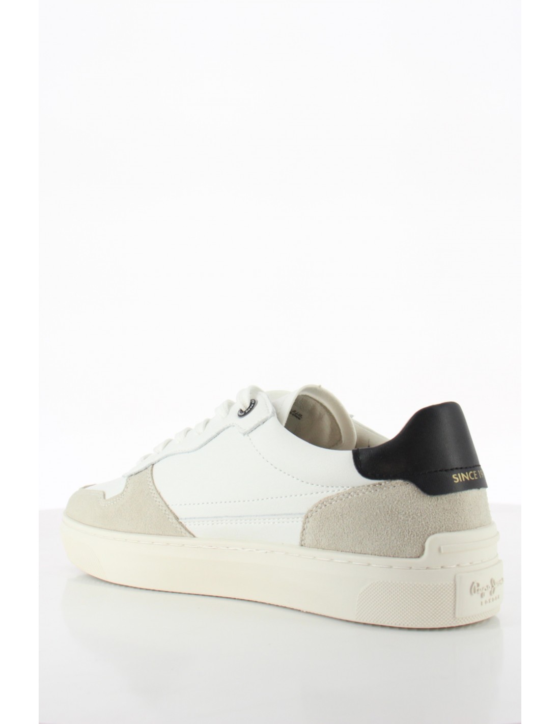 pepe jeans Baskets de ville Homme Camden Street M Blanc/Noir