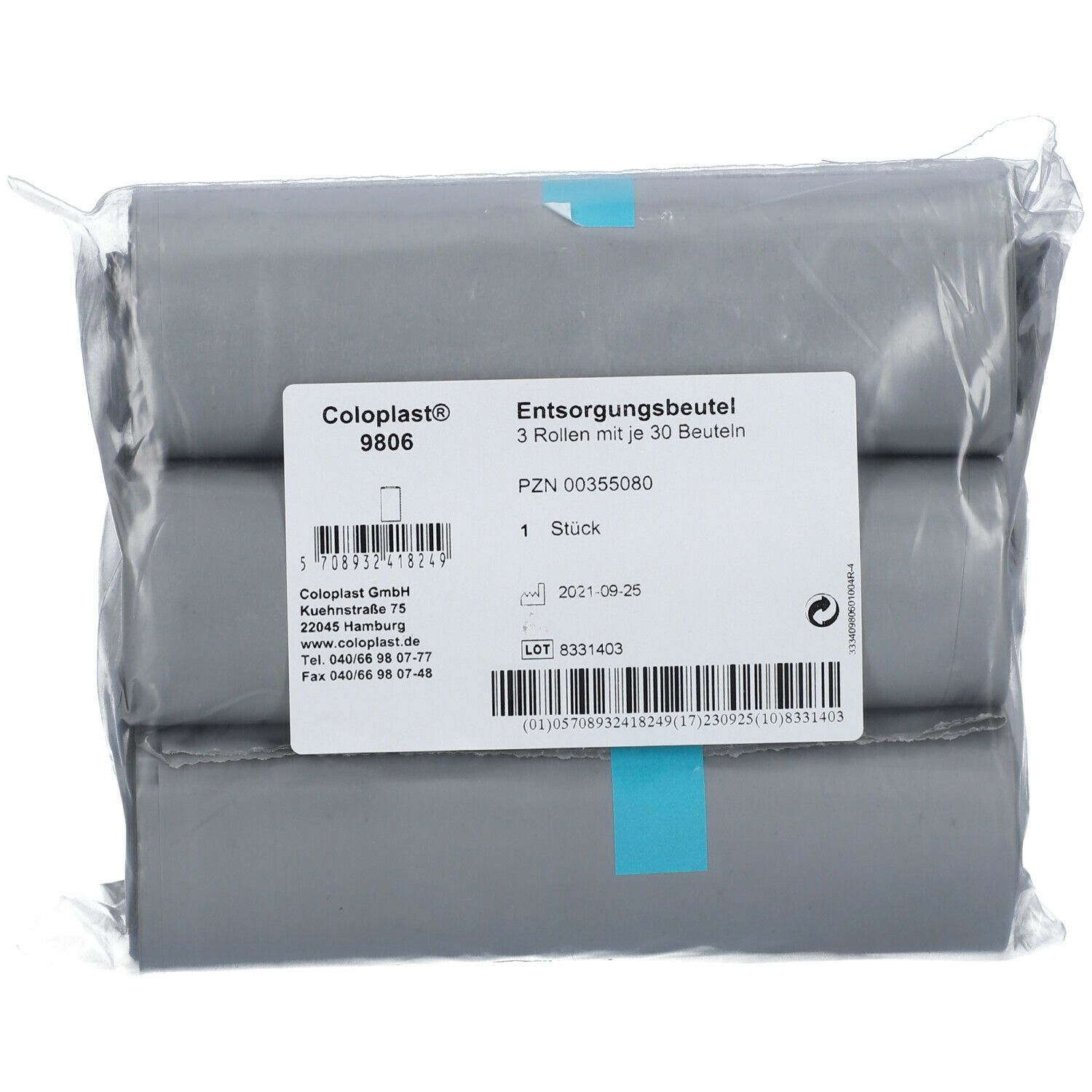 COLOPLAST® Entsorgungsbeutel 25x40cm