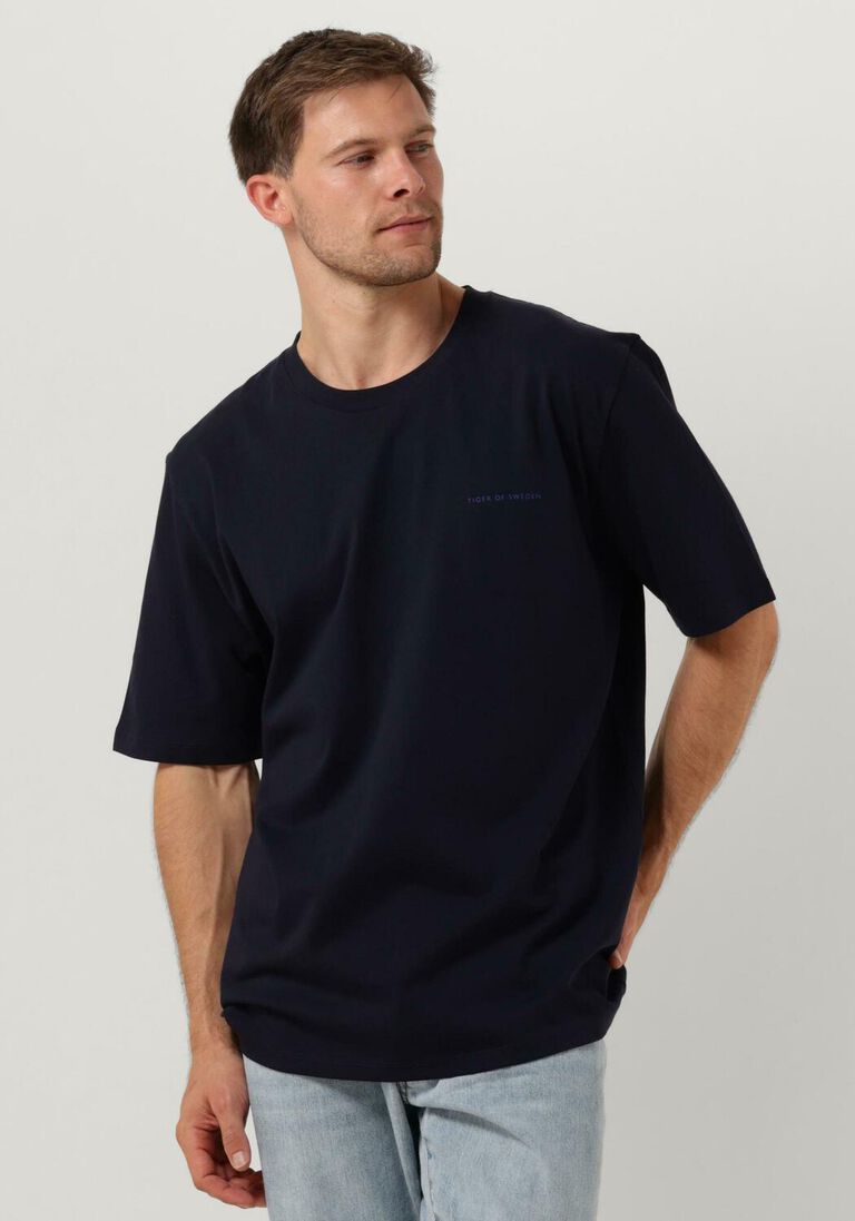 TIGER OF SWEDEN donkerblauwe tiger of sweden t-shirt pro.