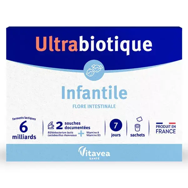 Vitavea Ultrabiotic Flora Intestinal Infantil 7 sachês