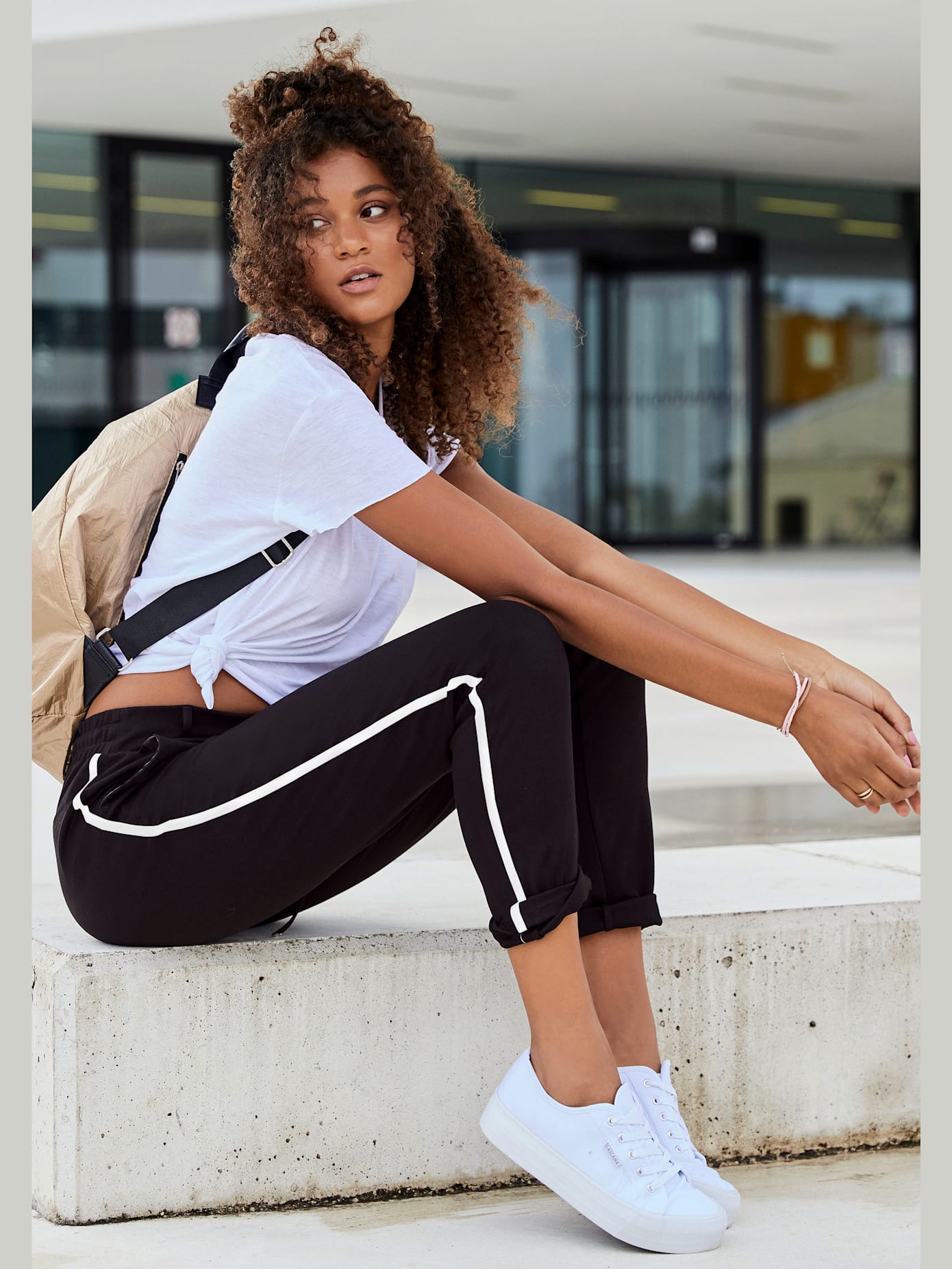 Pantalon de jogging jogging élastique doux