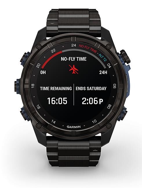 GARMIN - ORDINATEUR DE PLONGEE DESCENT MK3i BRACELET TITANE