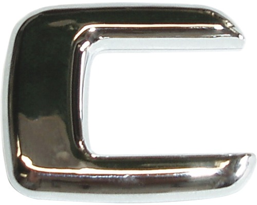 3D reliëfsticker letter 