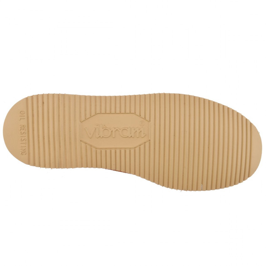 MAKWA SUEDE BROWN COGNAC-Mocassin en cuir pour homme