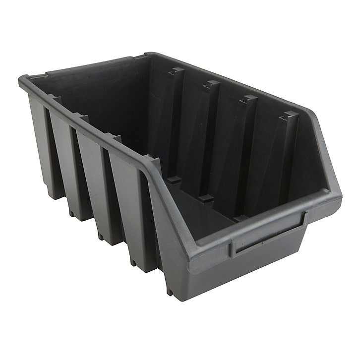 Bac à bec Ergobox ERG4CZA 7 litres coloris noir en polypropylène l.34 x P.20,4 x H.15,5 cm
