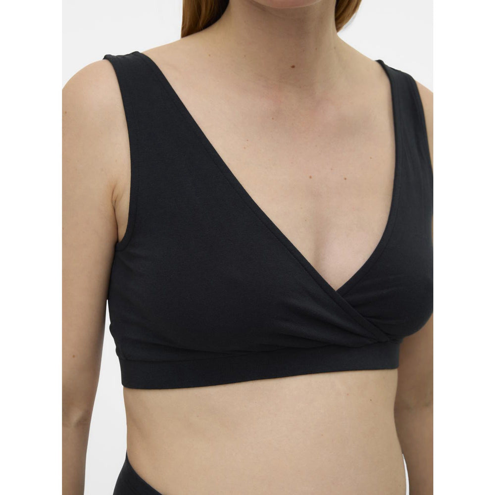 Køb Mama;licious Black Black 3-Pack Mlmelisa Bra 2F 3-Pak