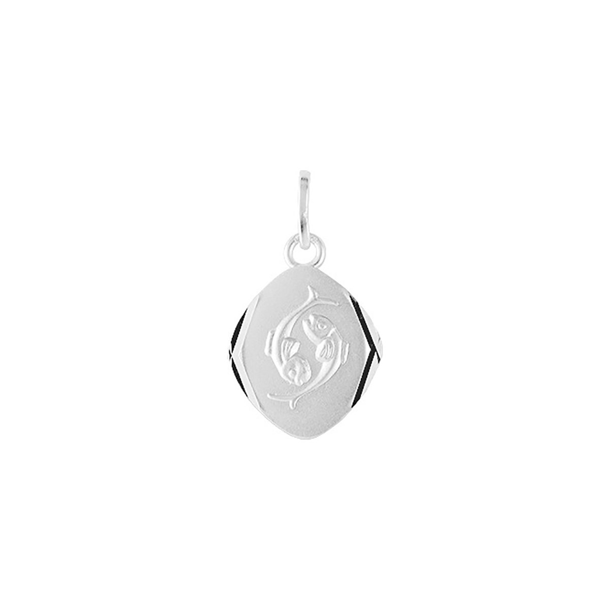 Médaille Zodiaque Poisson- Argent