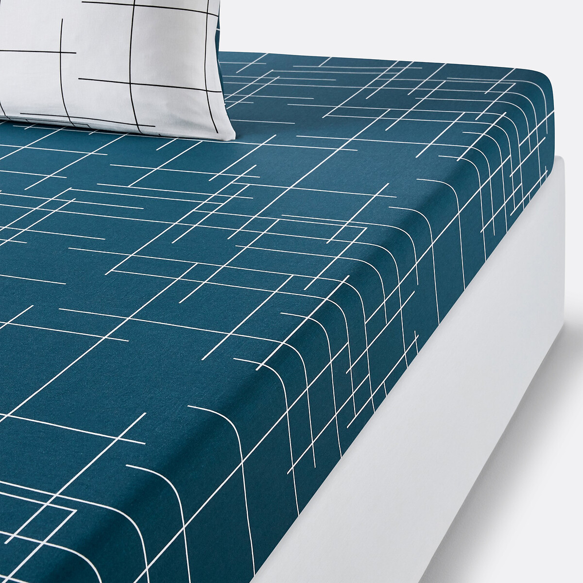 LA REDOUTE INTERIEURS<br>Lençol de baixo estampado, Charline