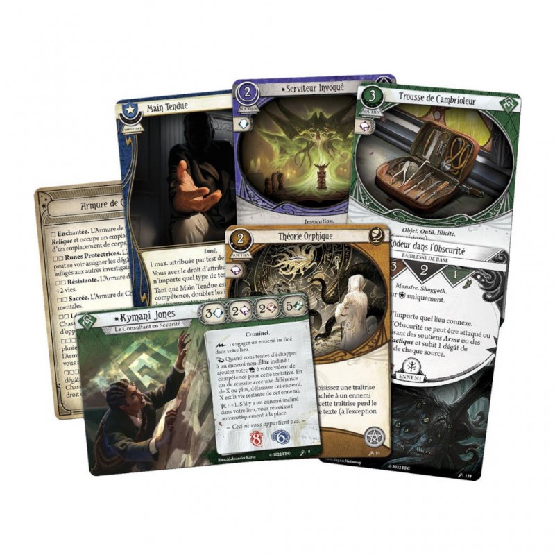 Arkham JCE : Les Clefs Écarlates (Investigateurs)
