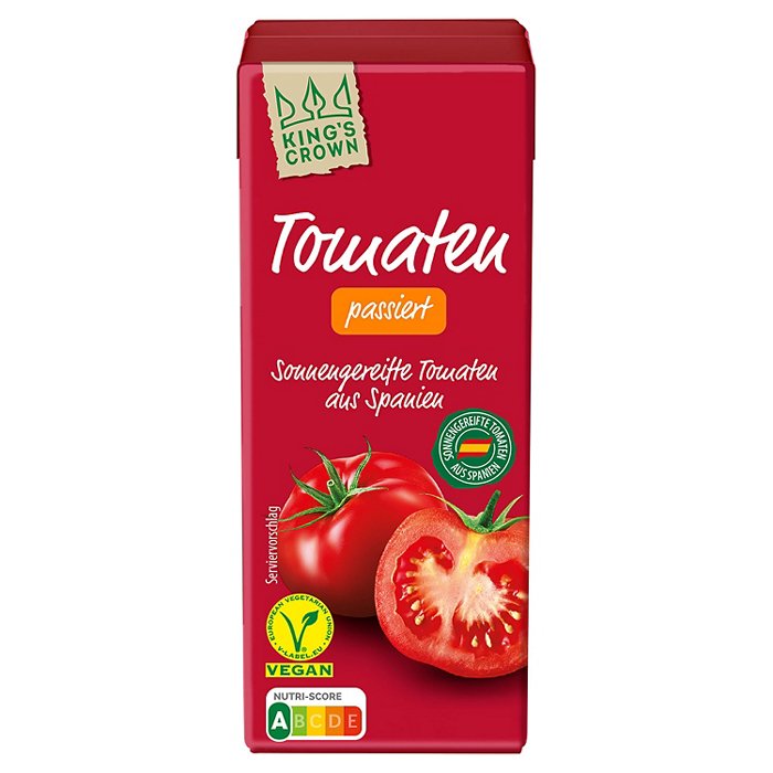 KING'S CROWN Mini-Pack Tomaten passiert 3 x 200 g