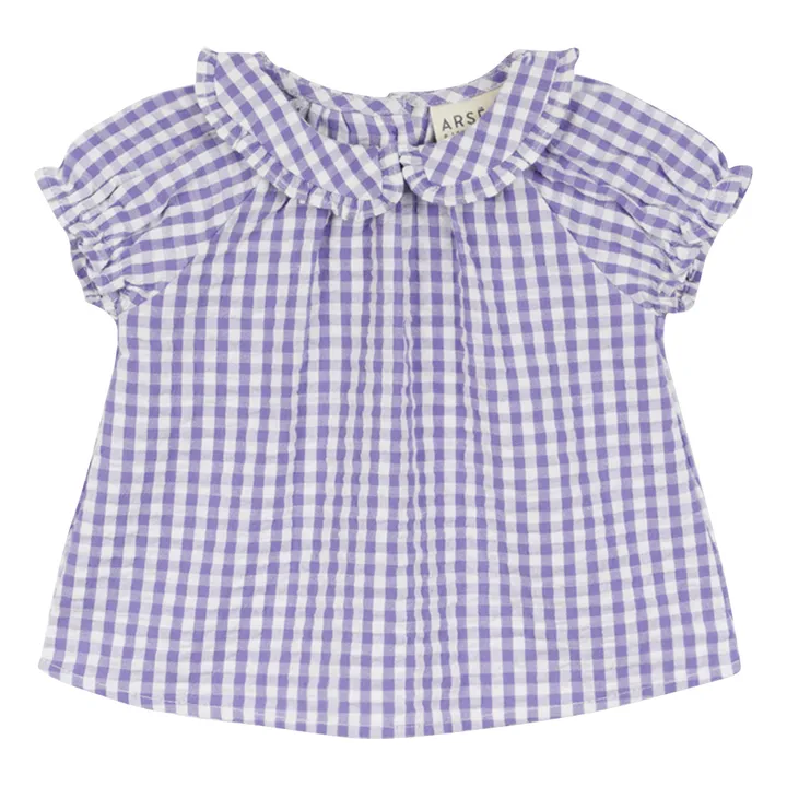 Arsène et Les Pipelettes Blouse Ferren Coton Bio | Violet
