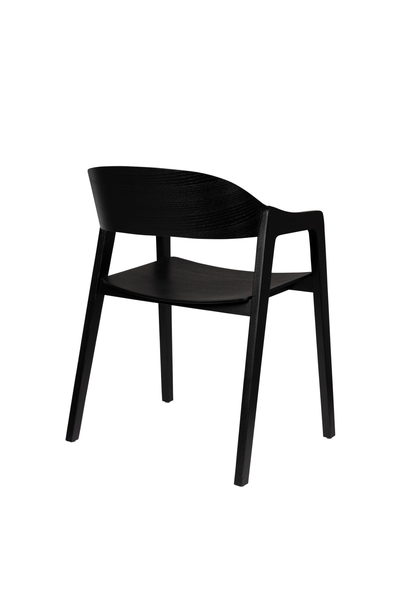 Eetkamerstoel WESTLAKE zwart - set van 2
