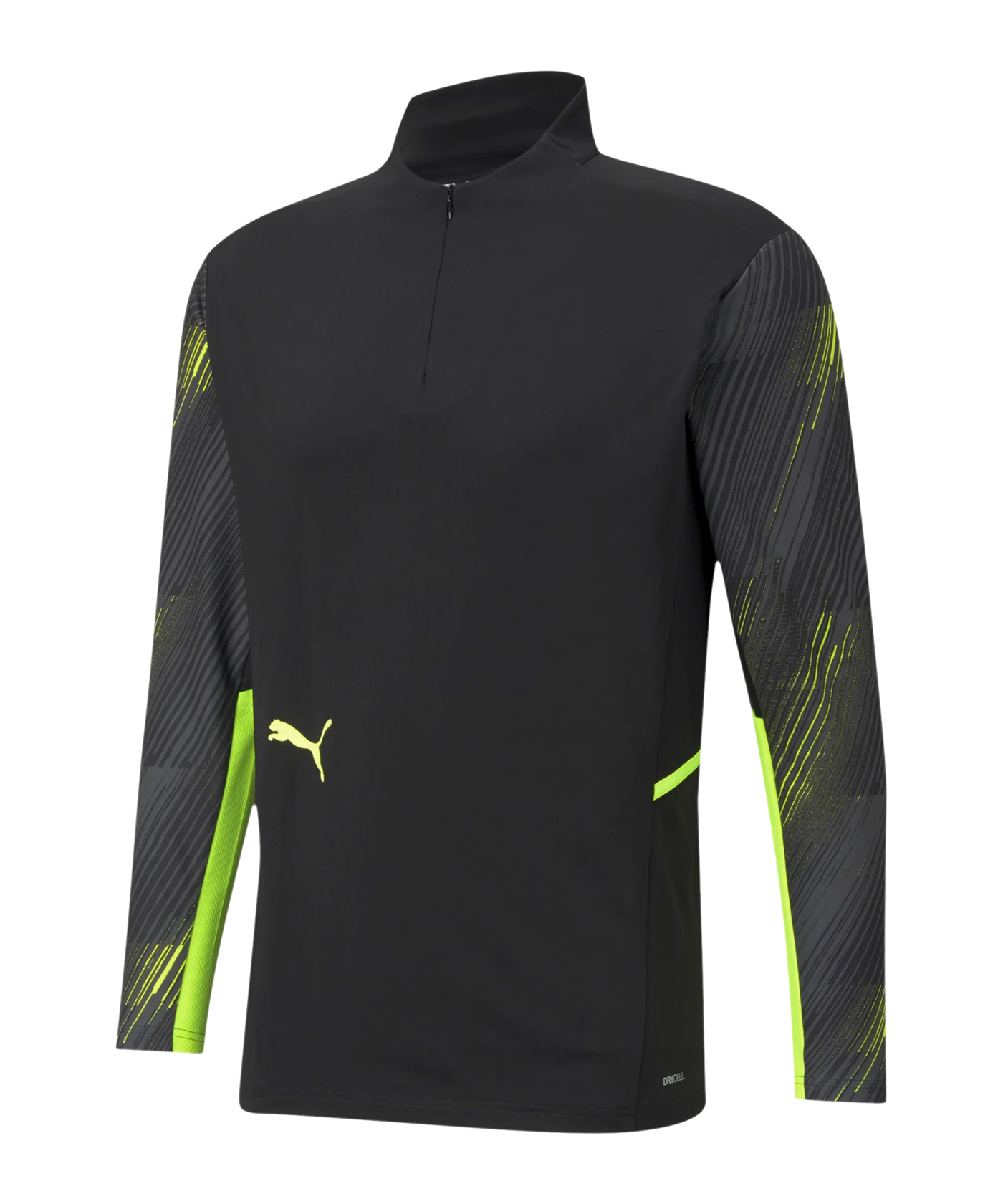 PUMA individualCUP HalfZip Sweatshirt Schwarz F40