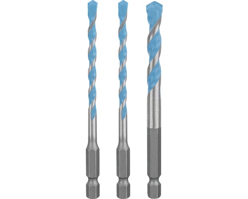 Betonboorset Bosch Professional HEX-9 Multi Construction Ø 5-8 mm 50-60x100 mm 3-delig.