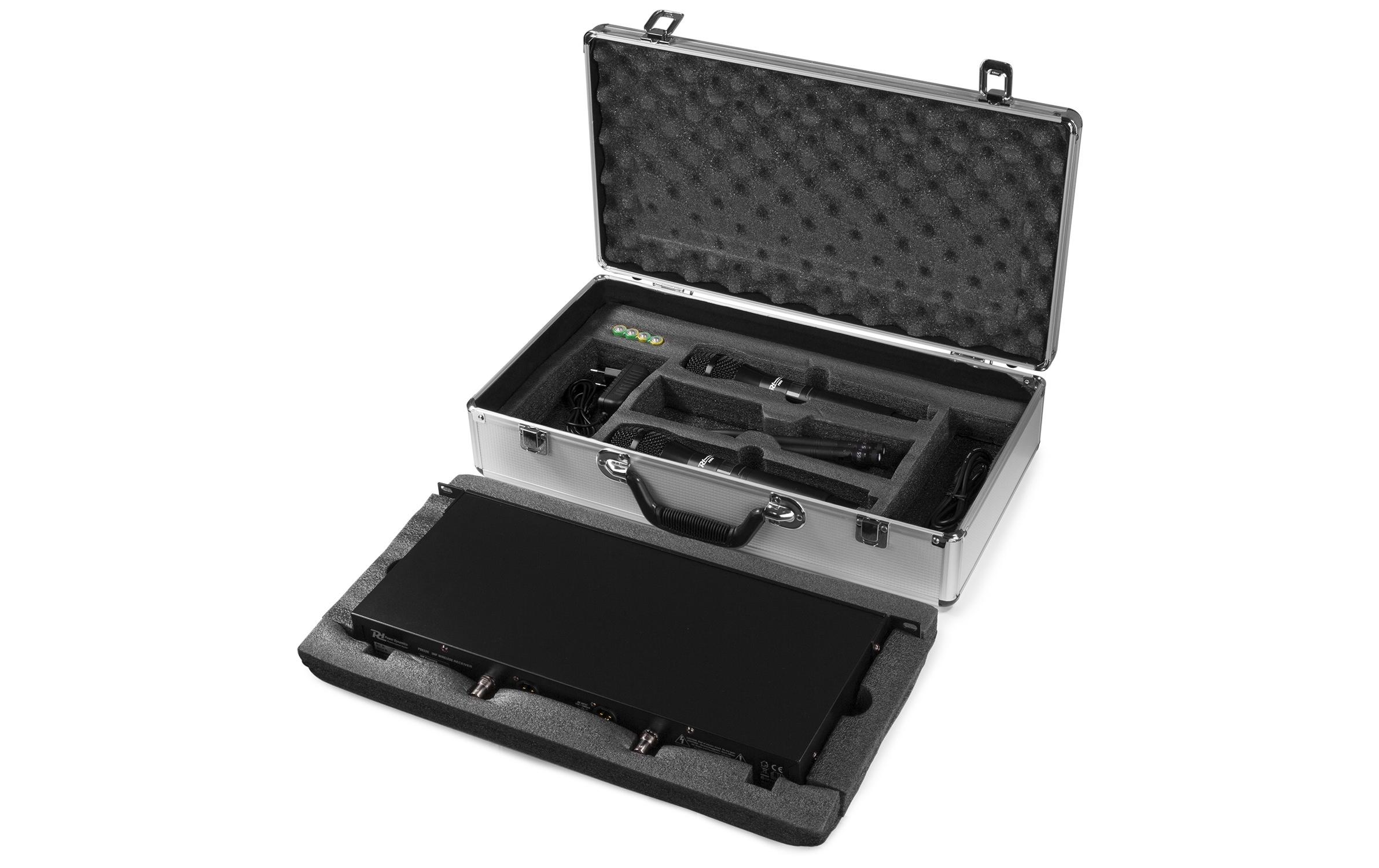 Funksystem PD632H<br>2-Kanal UHF Funkmikrofon Set Digital