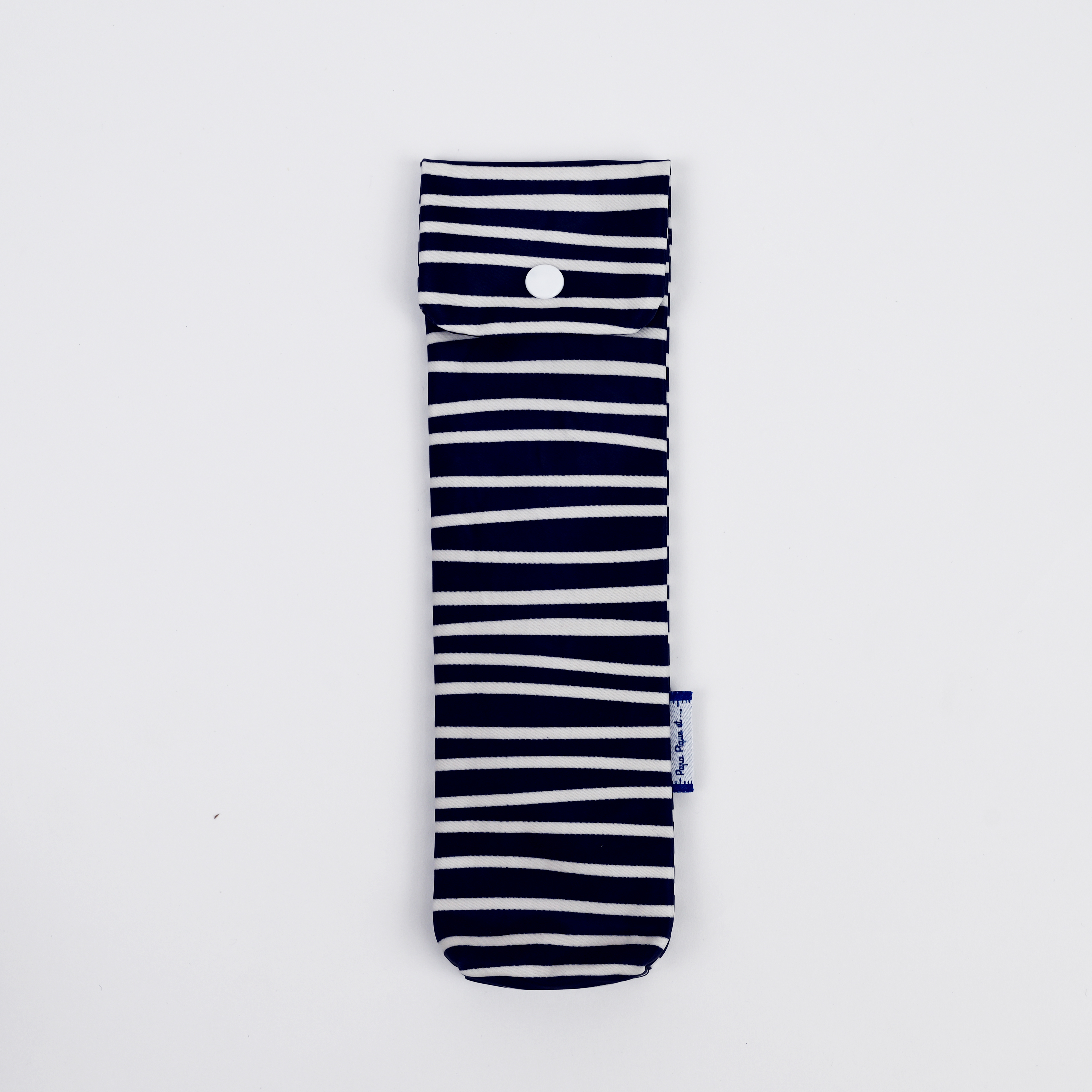 Pochette Brosse À Dents Rayé Ivoire Marine