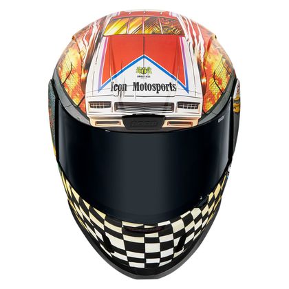 Casque Icon AIRFORM - STROKER - Noir