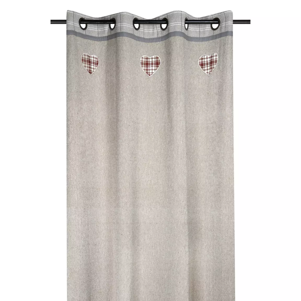 Rideau coton (140 x 260 cm) Cornouailles Beige