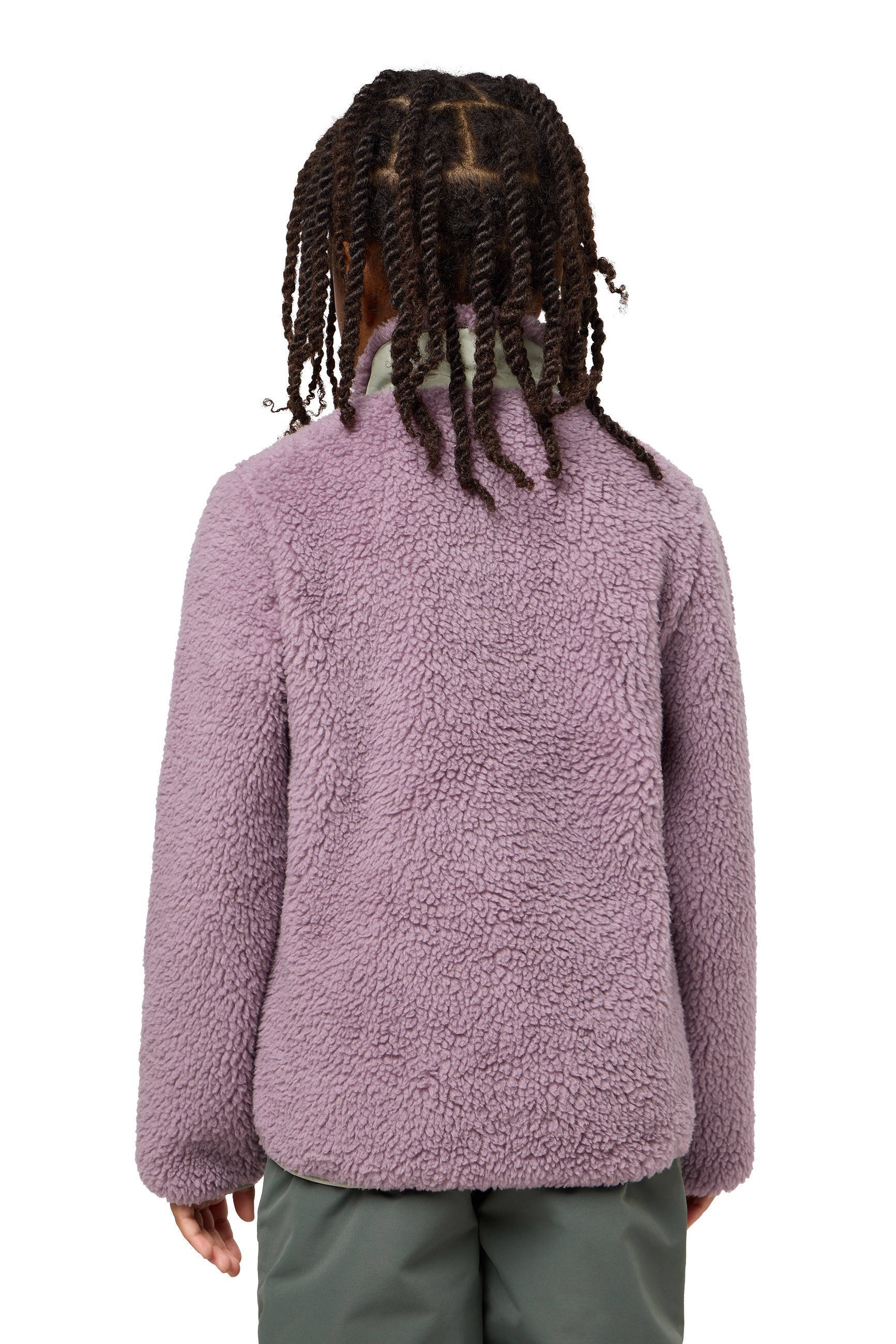 Jack Wolfskin fleece jack Ice Curl roze
