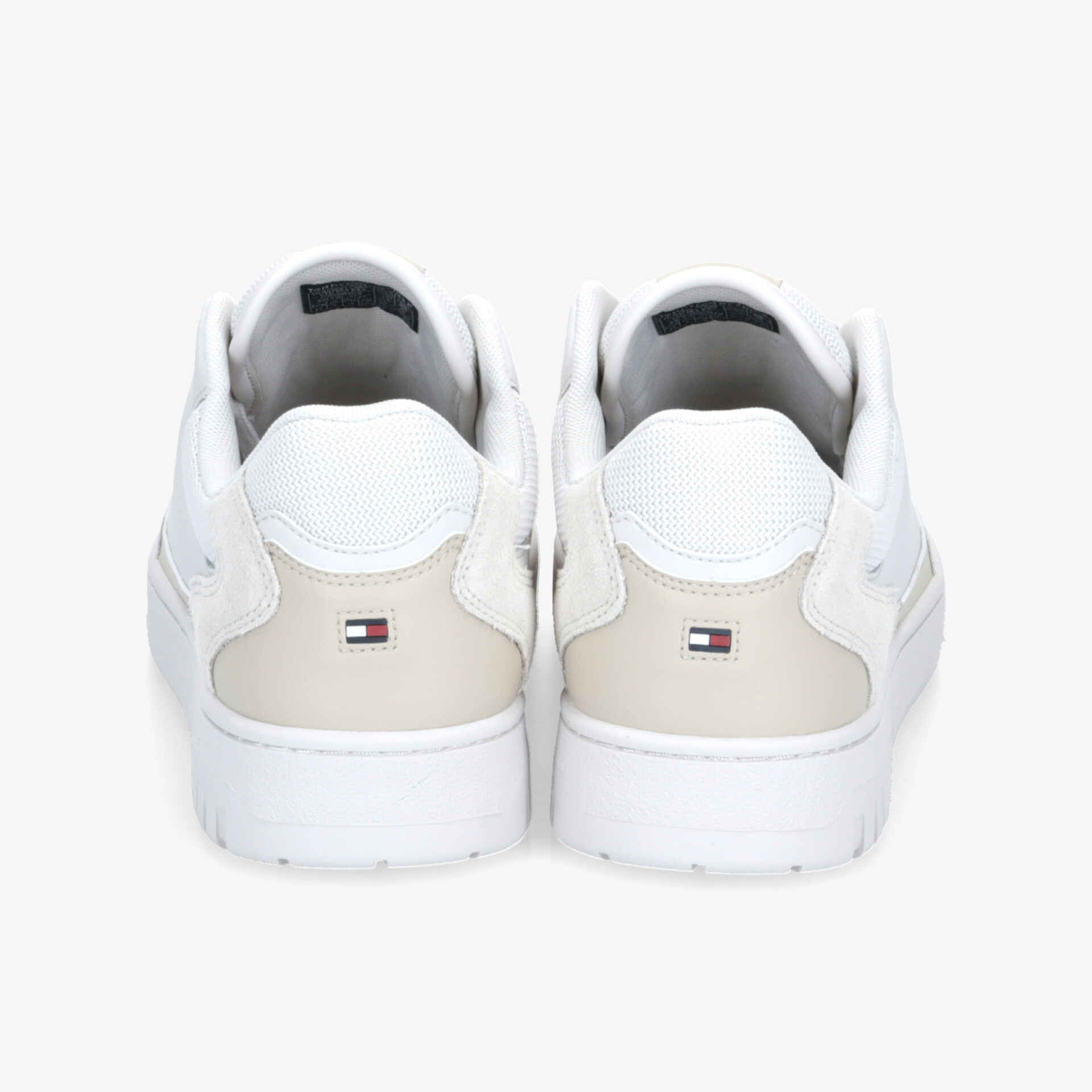 TOMMY HILFIGER Essential Basketball Herren Sneaker Low weiß