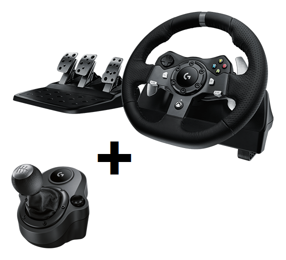 Logitech G920 Driving Force+ Driving Force Shifter Bundle For PC & XB1