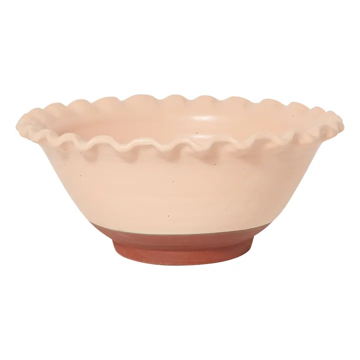 Perla Valtierra Saladier Lola en argile | Rose pâle