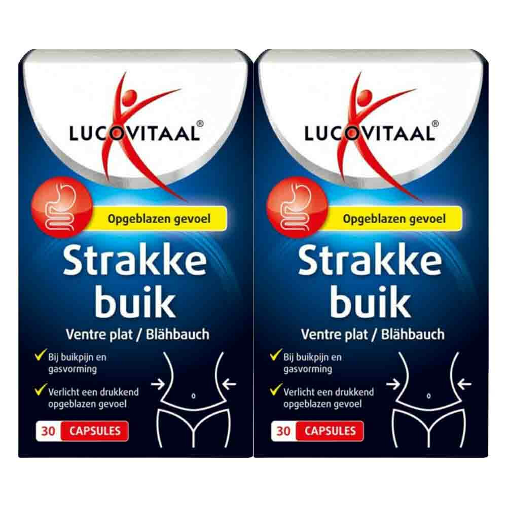 2x Lucovitaal Strakke Buik 30 capsules
