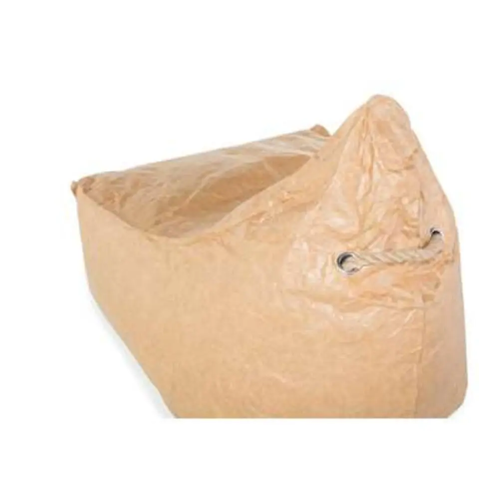 Beliani Zitzak DROP - Bruin synthetisch materiaal