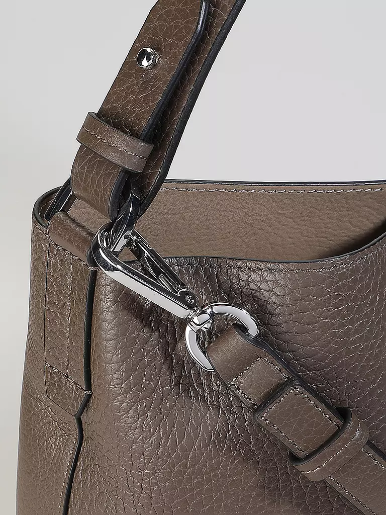 MARC O'POLO Ledertasche - Hobo Bag Medium braun