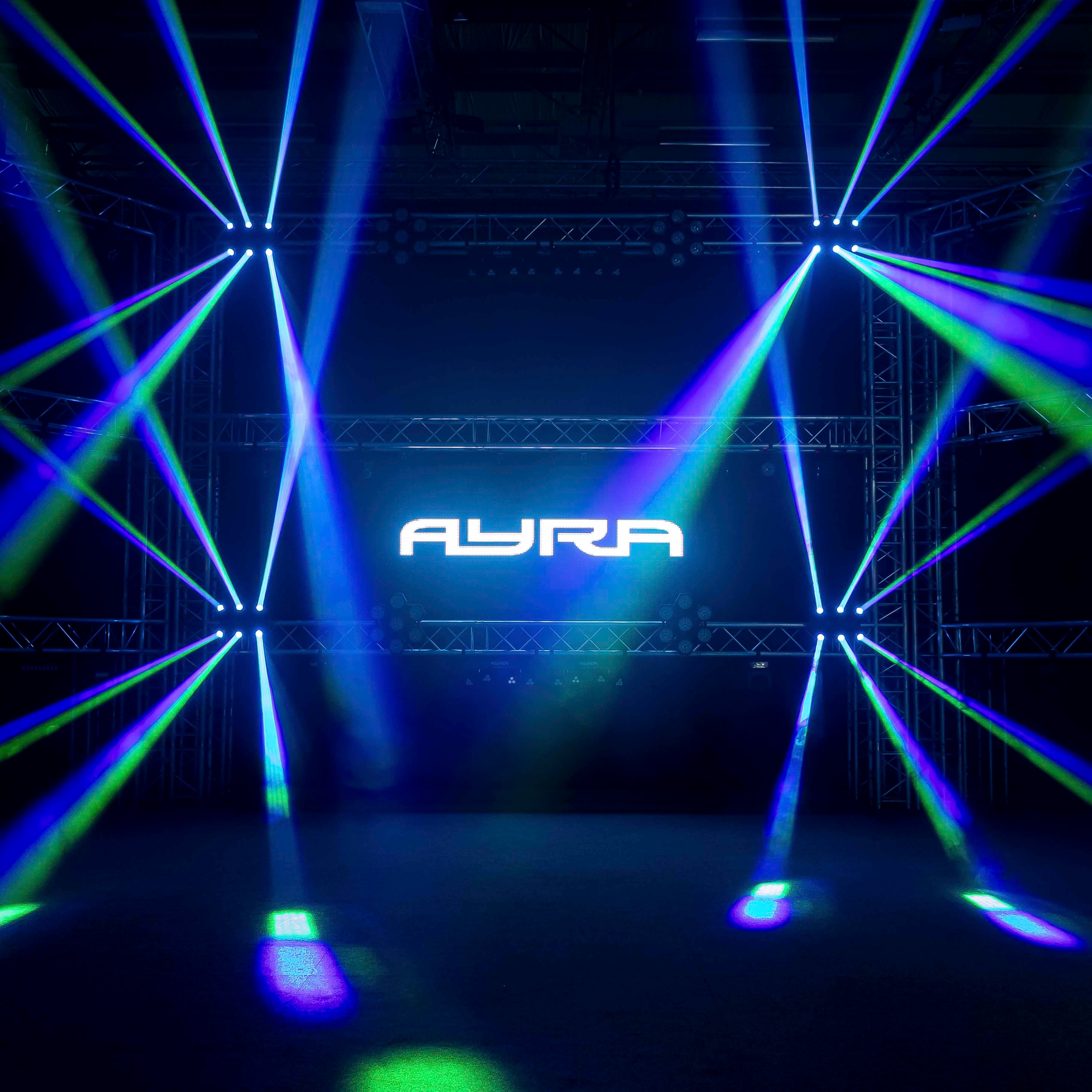 Ayra ERO Hexabeam bewegend LED lichteffect