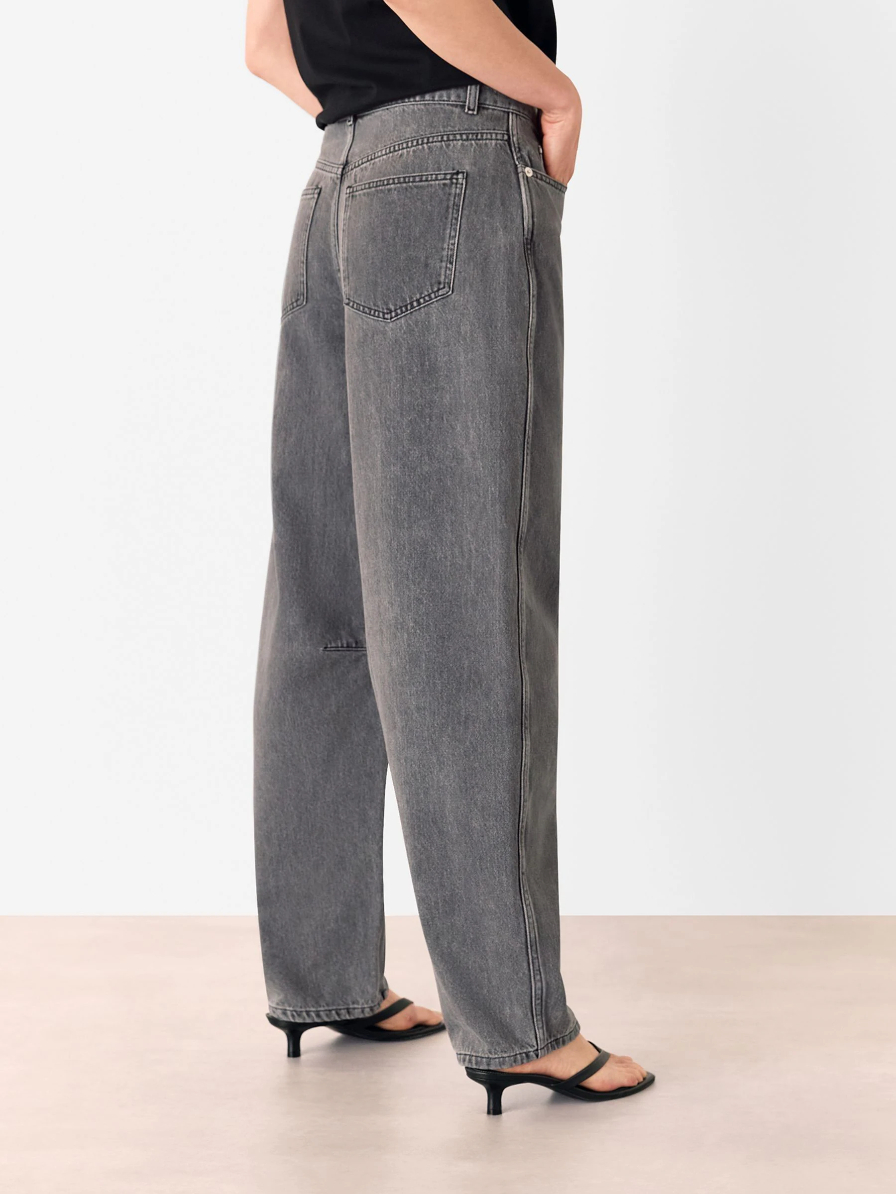 Whistles Horseshoe Barrel Leg Jeans