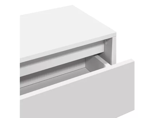 Ensemble de meubles de couloir 4 pcs blanc bois d'ingénierie