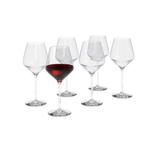 Eva Trio Legio Nova 6-pak Rødvinsglas, Klar, 45 cl