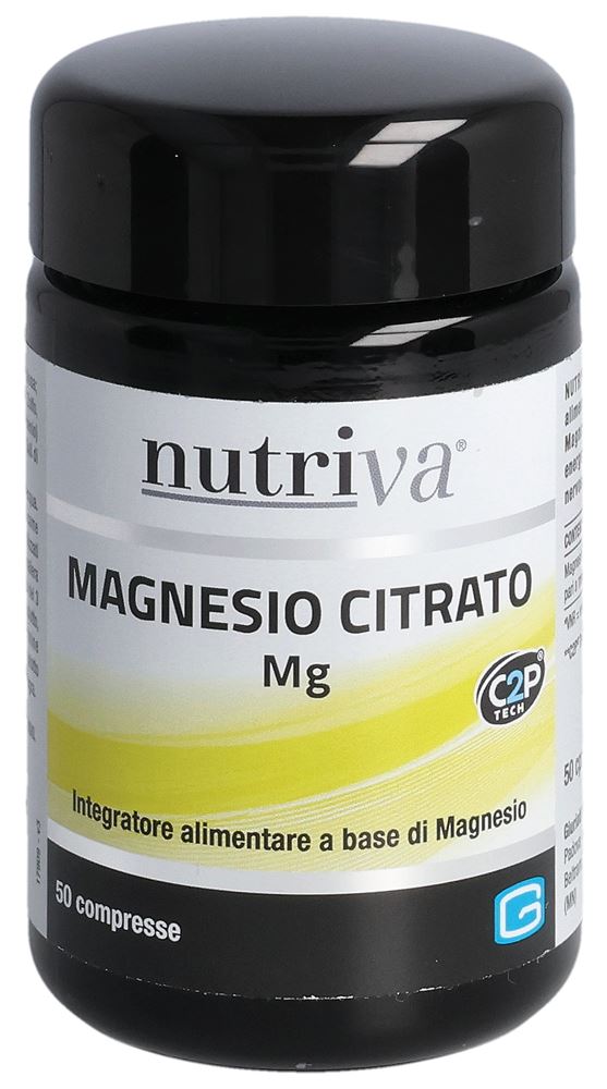 NUTRIVA Magnesio Citrato 1150 mg<br>50 Stück, Glas, Tablette