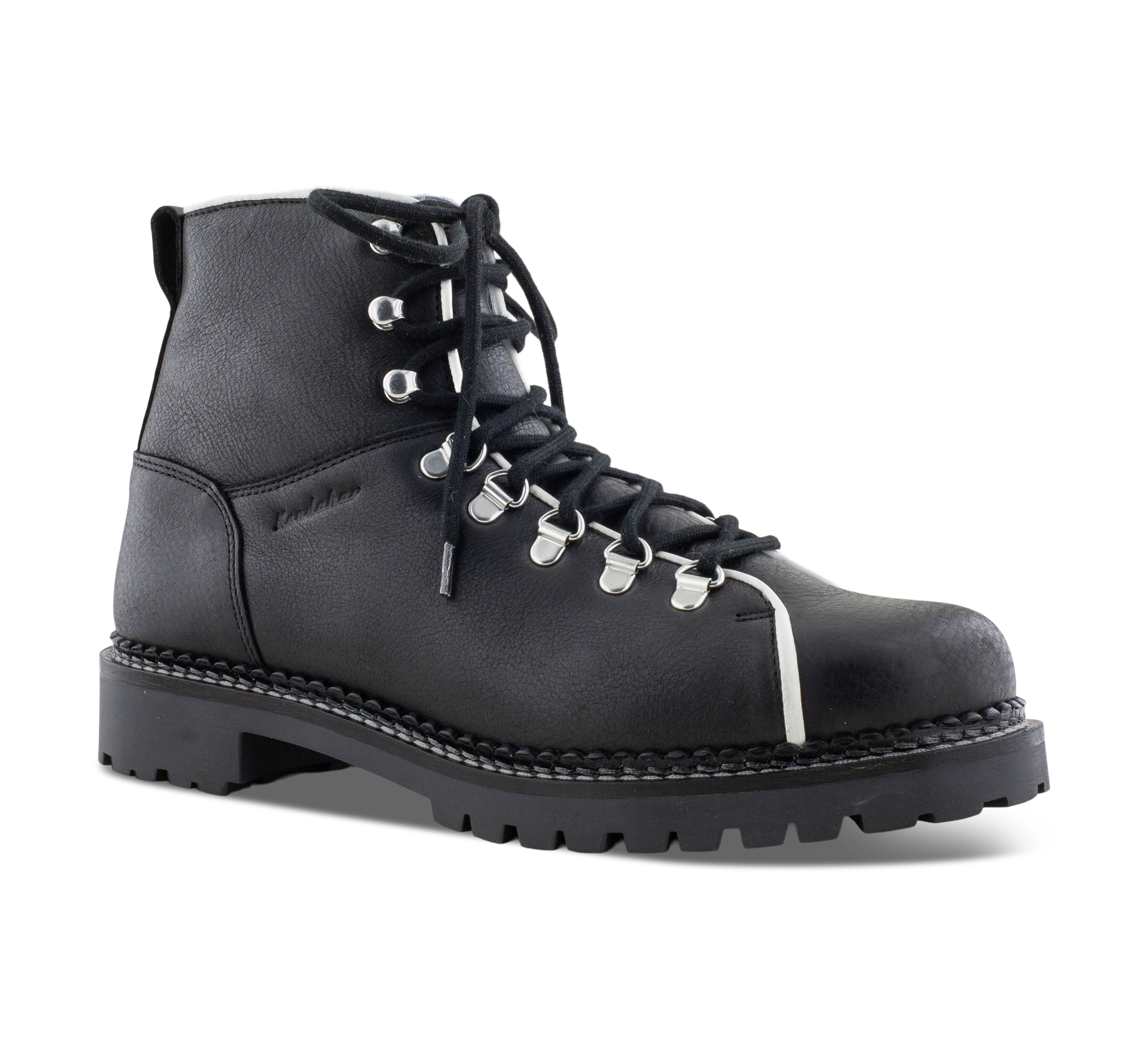 Kandahar Retro - Schnürstiefel schwarz