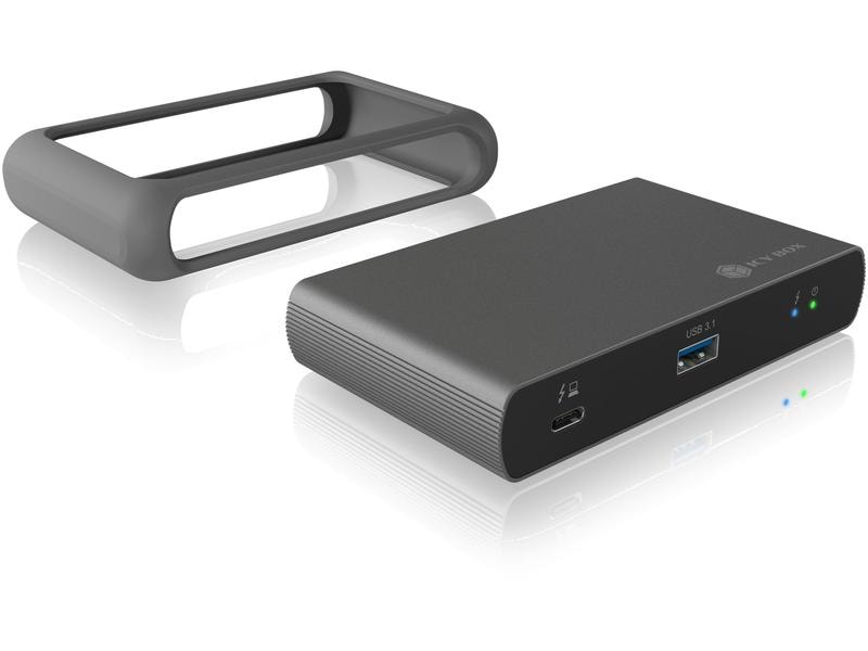ICY BOX USB-Hub IB-HUB801-TB4 Thunderbolt 4 Type-C USB-Hub